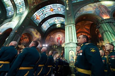Vene relvajõudude katedraali pühitsemine