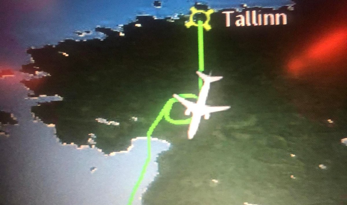 "Мы сделали круг над Пярну. А потом было объявлено, что мы летим в Хельсинки“, - рассказал один пассажир.