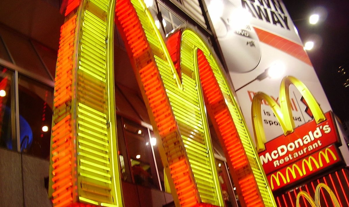 McDonald'si toidukoht USA-s New Yorgis Times Square'il (Foto: Wikimedia Commons / Hecki2)