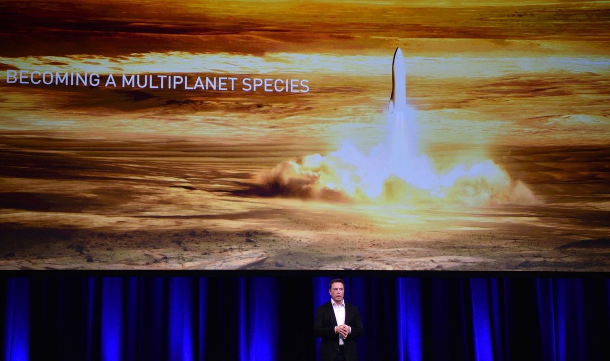 Elon Musk rääkis oma kosmosevisioonist 
