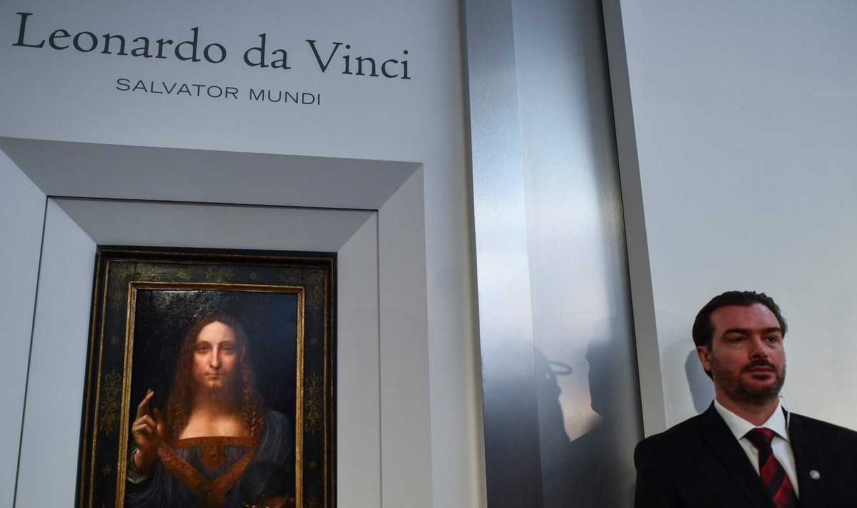 Leonardo da Vinci "Salvator Mundi" 