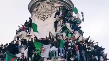 Правда ли, что на этом видео показано празднование победы левых на парламентских выборах во Франции?