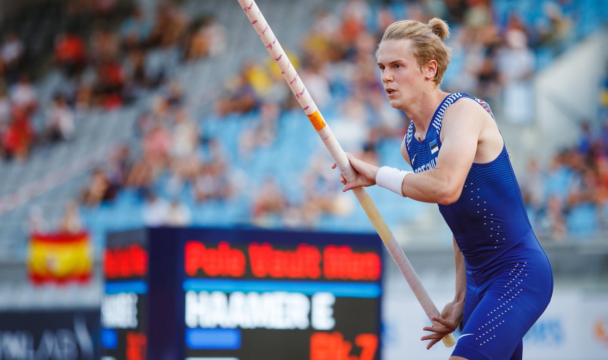 Eerik Haamer U23 kergejõustikuvõistlus Kadrioru staadionil