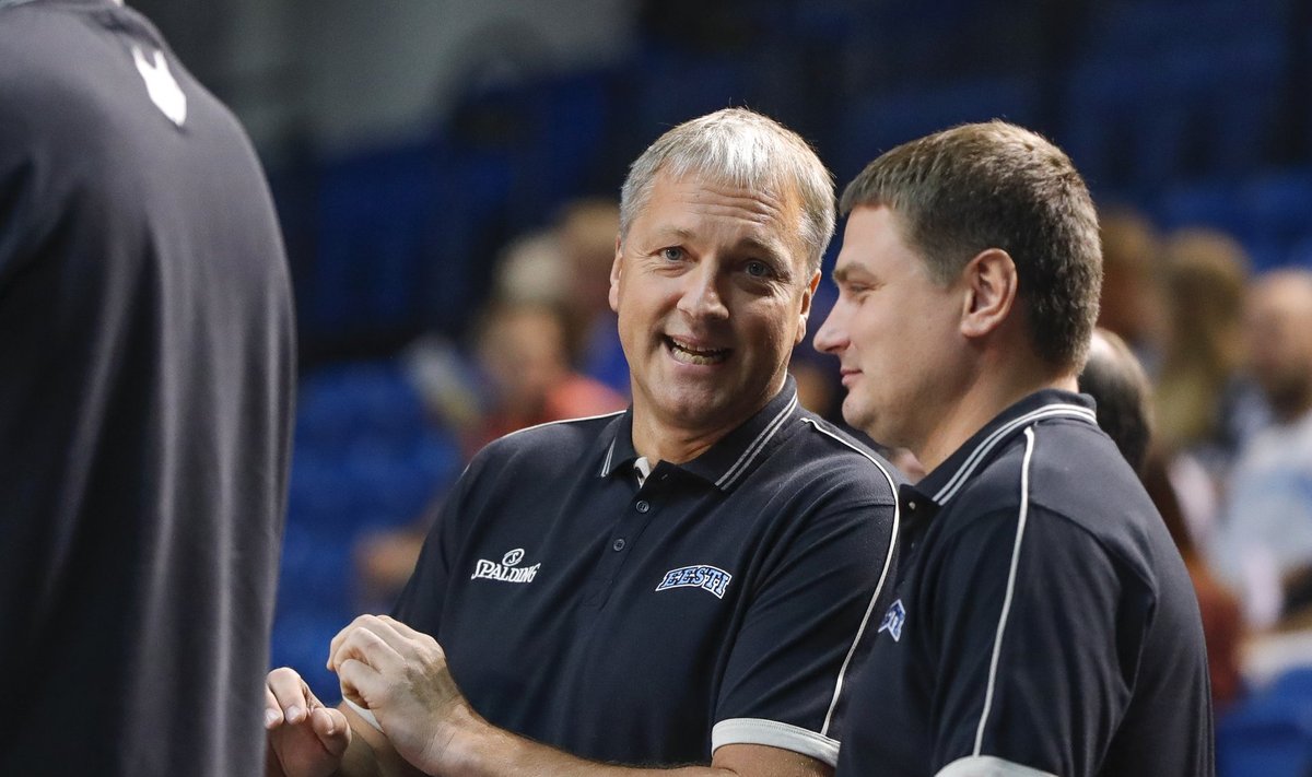 Eesti meeste korvpallikoondise treenerid peavad aru