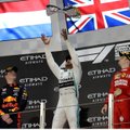 Hamilton võitis sündmustevaese viimase F1 etapi