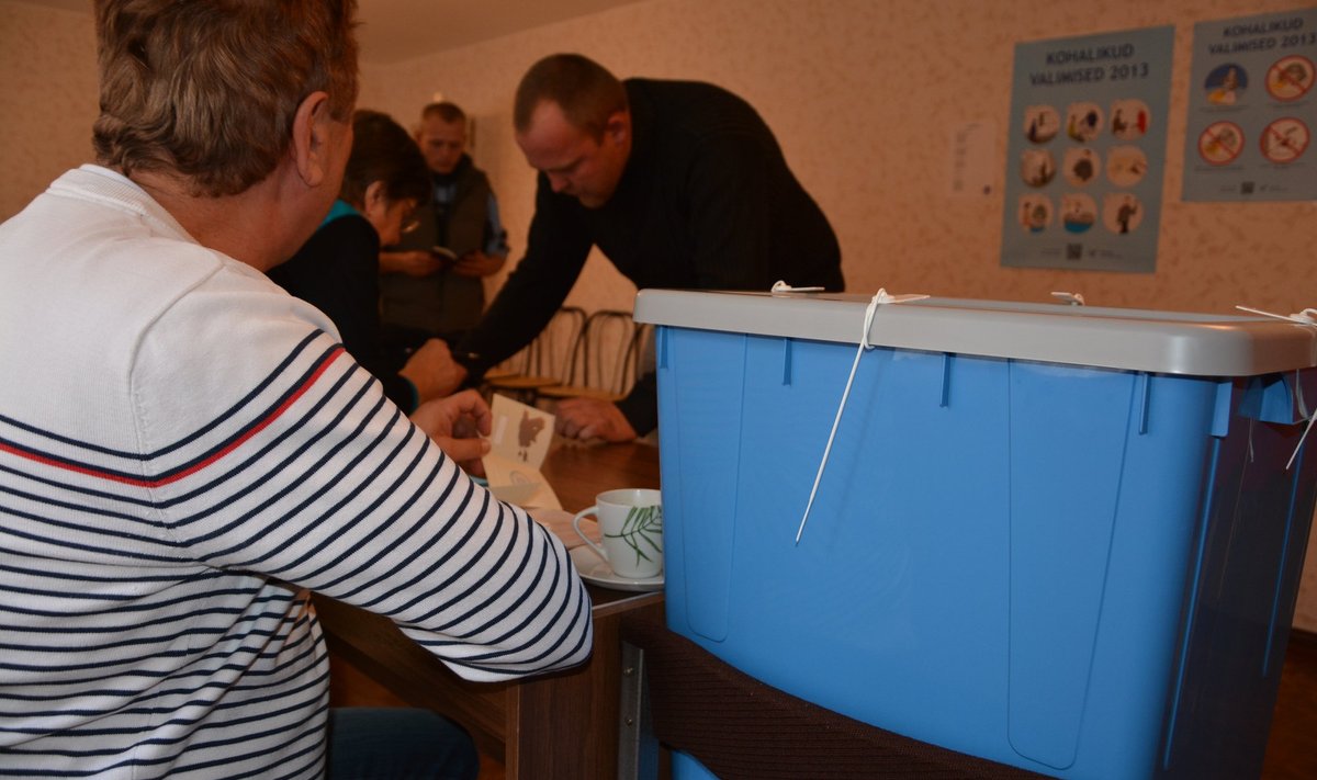 2013. aasta kohalike omavalitsuste valimiste jaoskond Martnas.