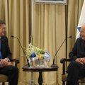 Israeli president õnnitles peaminister Ansipit heade majanduslike tulemuste eest