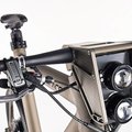 Efektne elektriline jalgratas näeb välja nagu fotoaparaat