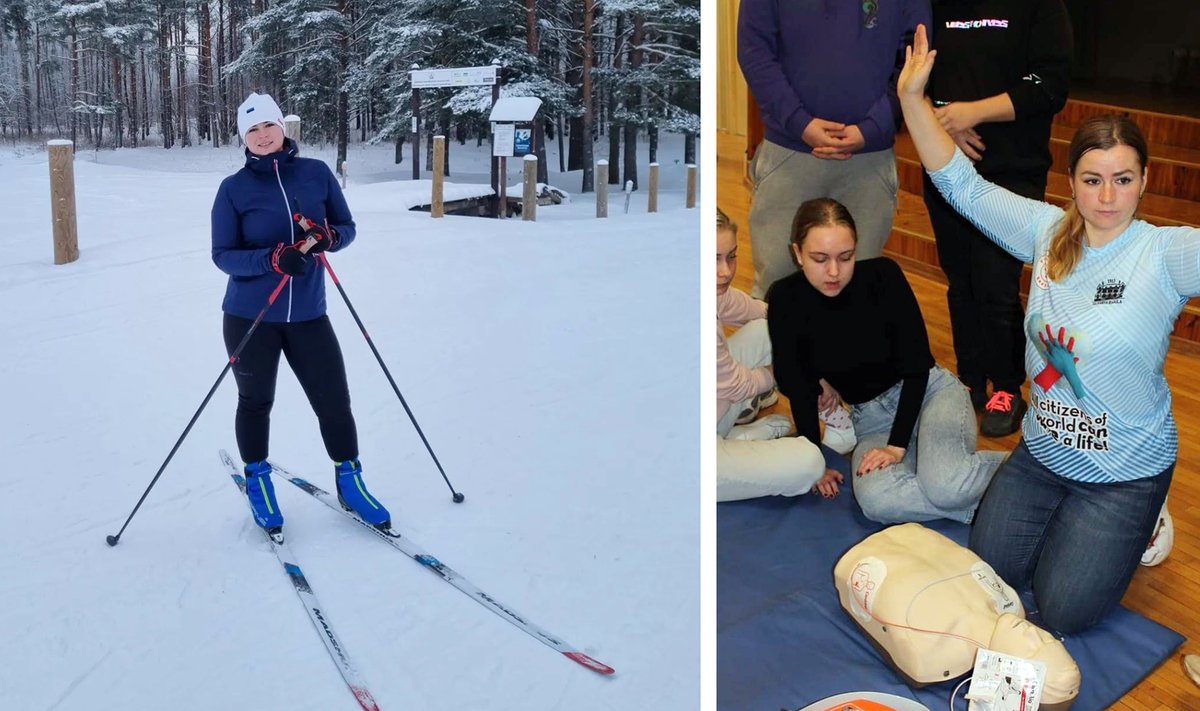 Анастасия Горшкова и представить не могла, как закончится ее спортивный марафон на Äkkeküla в Нарве 11 января 2023 года