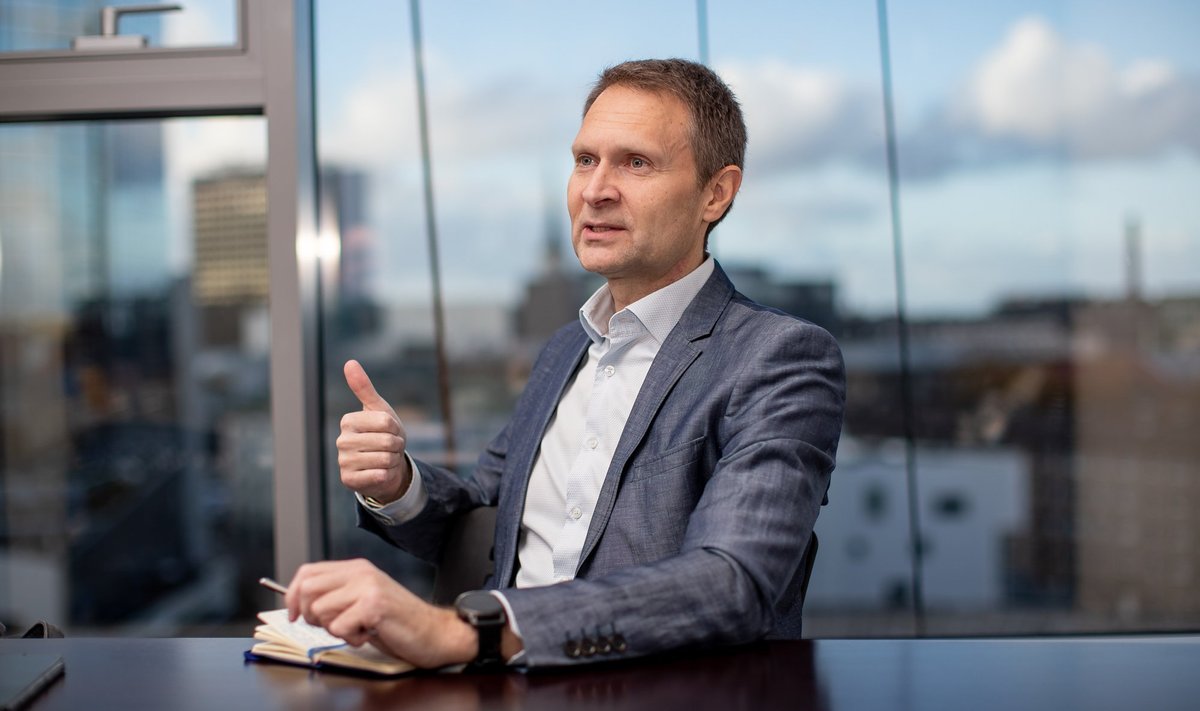 Veikko Maripuu on Eestis täiemahulist tegevust alustava Finora Panga asutaja.