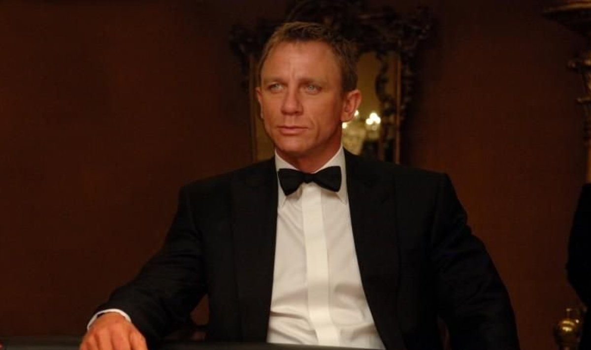 Daniel Craig James Bondi rollis