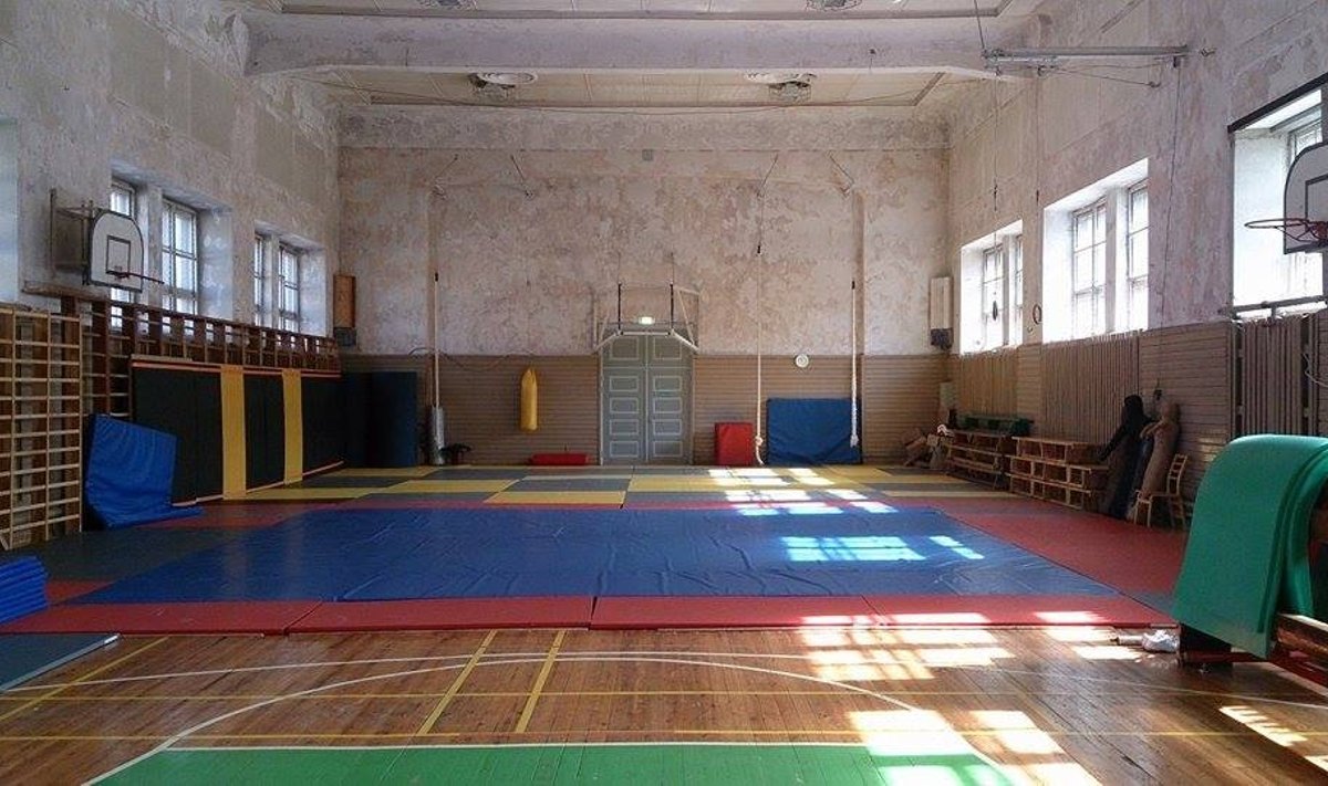 Minu kodusaal Tartus - spordiklubi Võimla matipind Jakobi õppehoones.