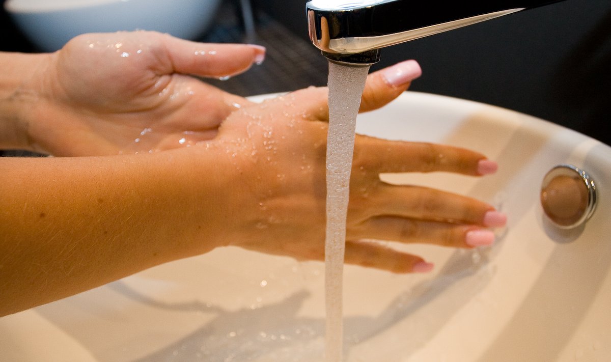 Haigestumist aitab vältida käte pesemine