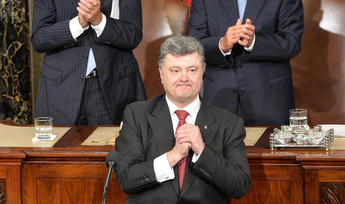 Петр Порошенко в Конгрессе США