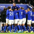Dramaatilisest 94. minuti väravast võitnud Leicester tõusis tabelis teiseks
