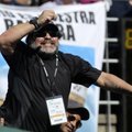 FOTOD: Diego Maradona elas Argentina tennisemeeskonnale tuliselt kaasa