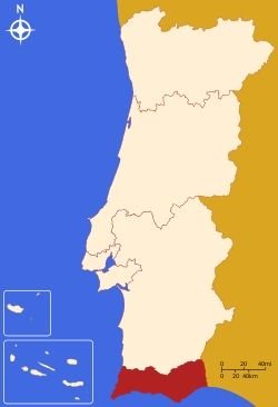 Algarve regioon Portugalis