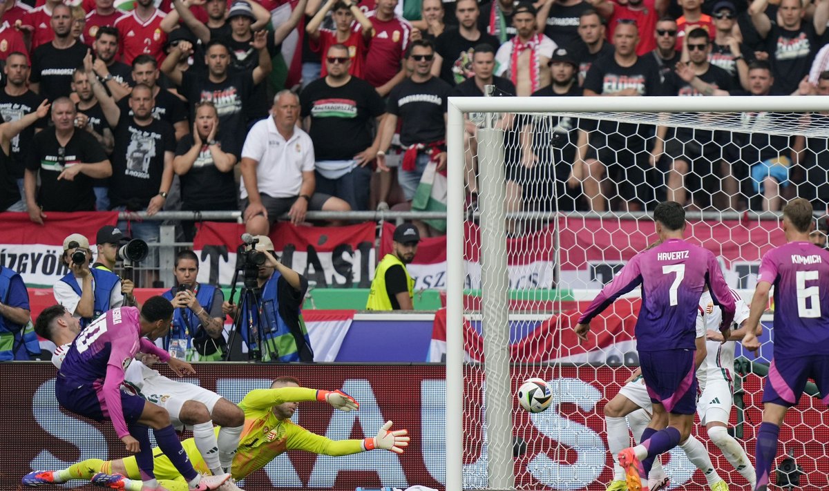 Jamal Musiala tabamus viis Saksamaa 1:0 ette.