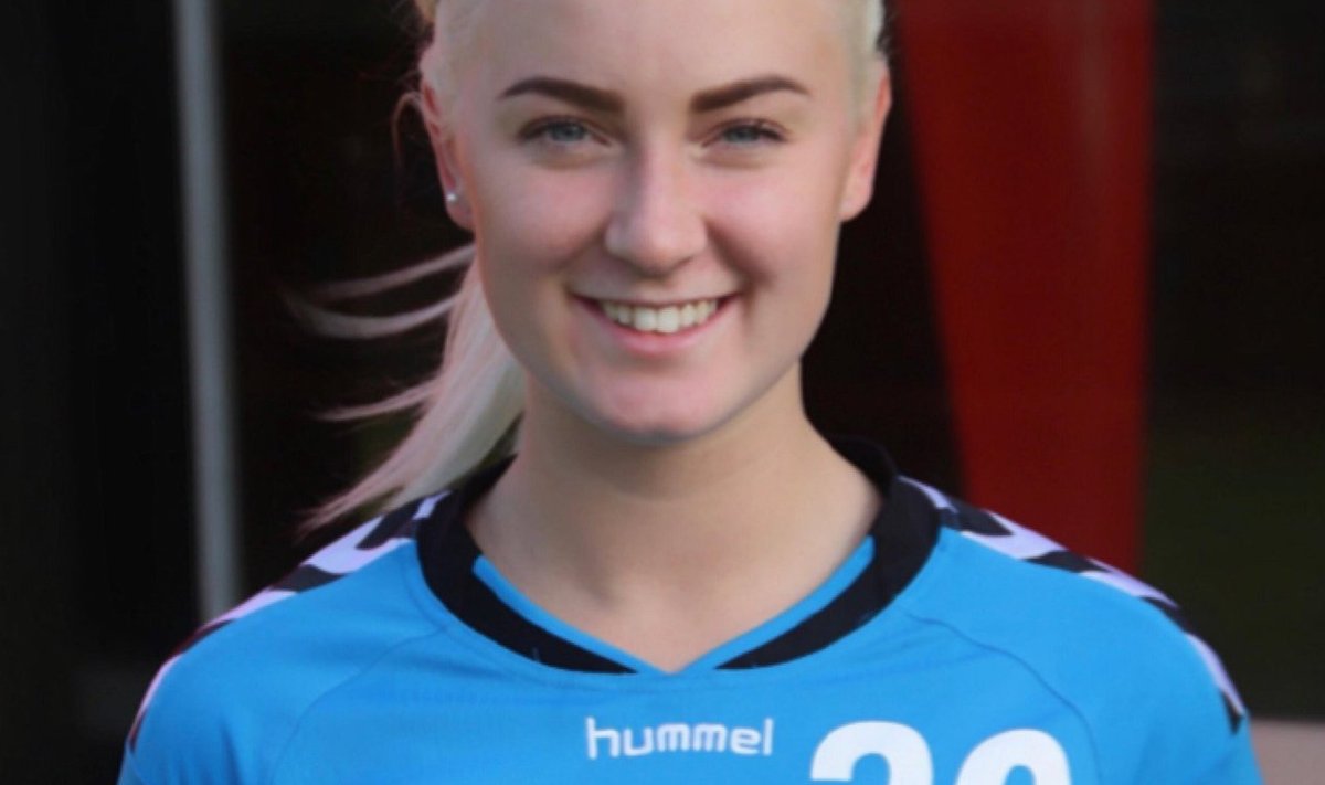 Eesti parim naiskäsipallur Alina Molkova uue koduklubi CHEV Handball Diekirchi särgis
