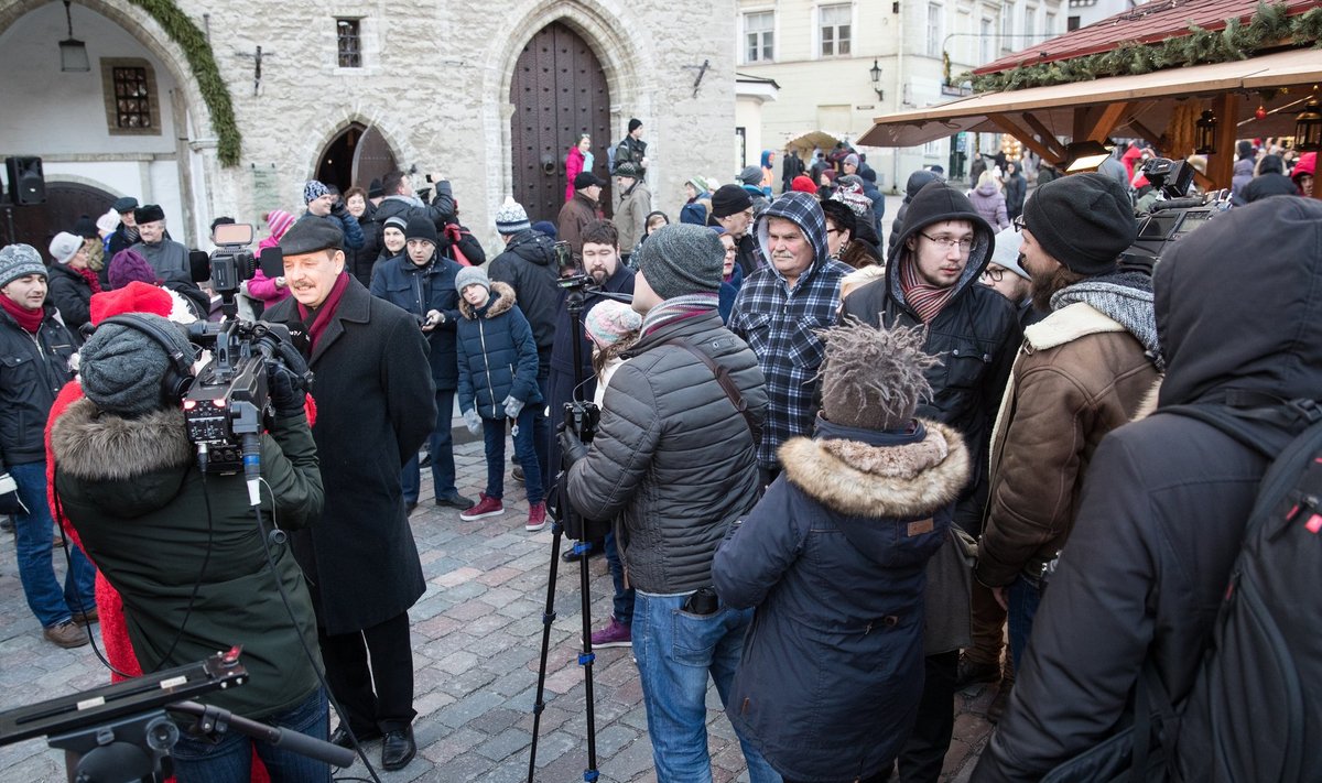 Tallinna linnapea Taavi Aas kuulutas välja jõulurahu