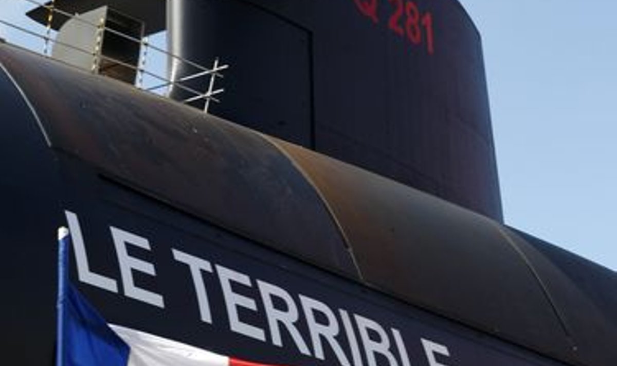 Uus Prantsuse tuumaalveelaev Le Terrible