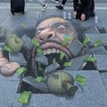 Правда ли, что в Польше появилось 3D-граффити с Зеленским, поедающим деньги?