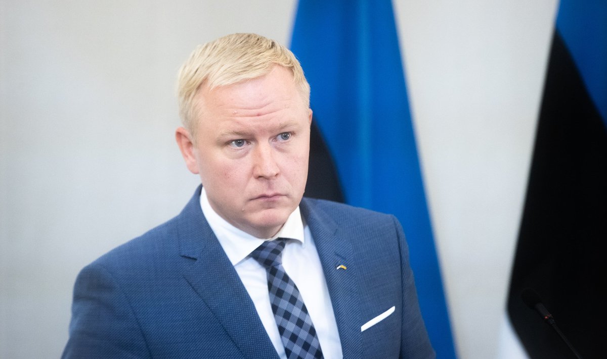 Rahandusminister Mart Võrklaev. 