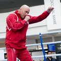 ФОТО и ВИДЕО DELFI: Грузинский боксер намерен удивить в Таллинне россиянина