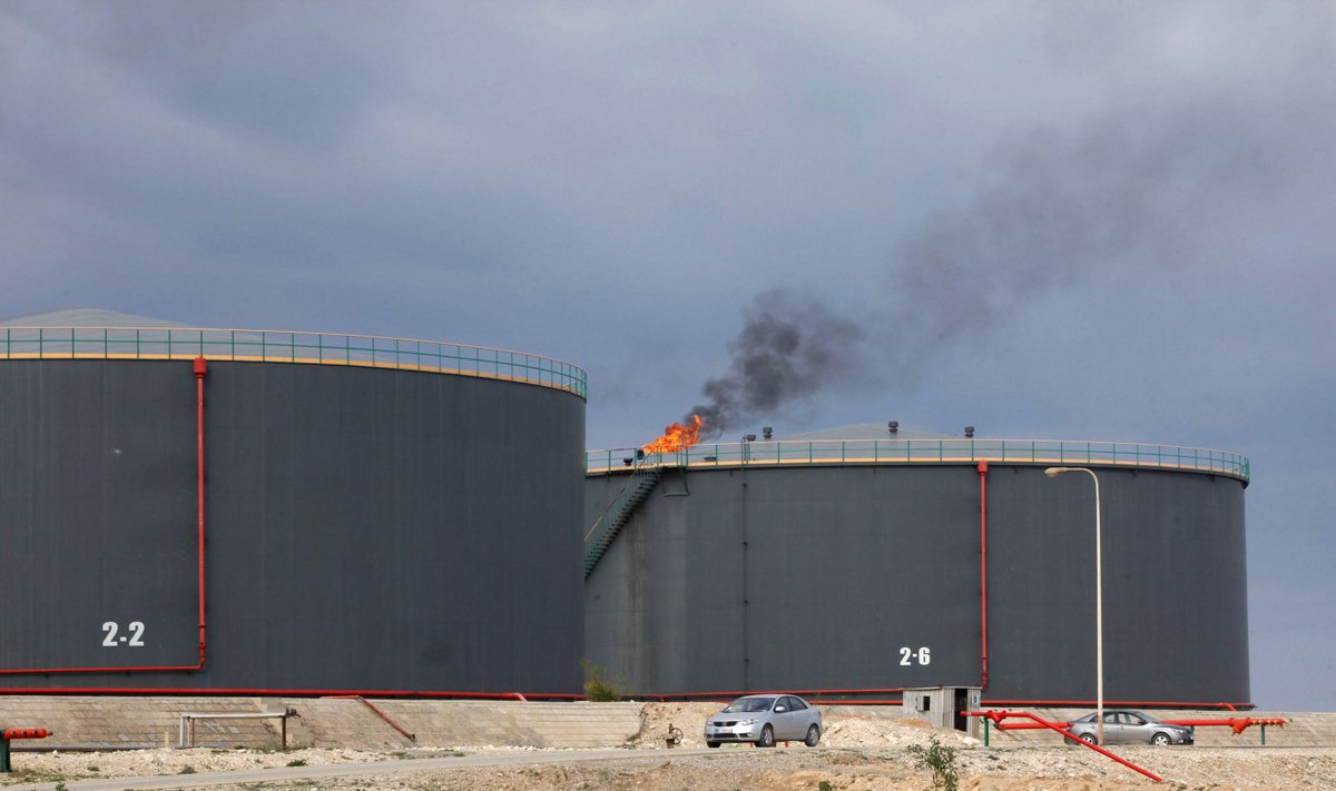 Naftahoidlad Liibüas