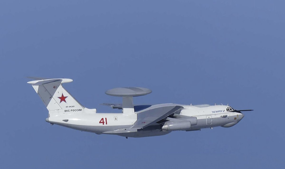LENNUK, MIDA POLE: Selline „taldrikuga“ lennuk on Vene õhuväele ülioluline, sest on oma radariga kõigile teistele lennukitele silmadeks.