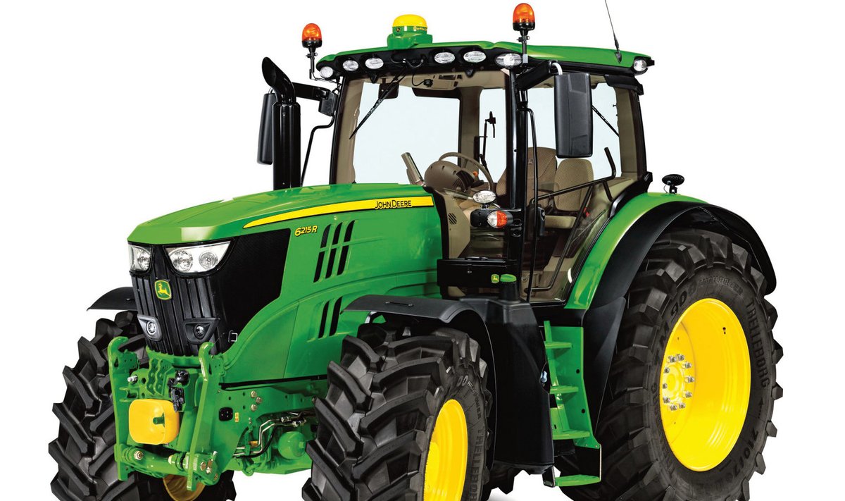 John Deere mudelitähisega 6215R osutus eelmisel aastal üheks populaarseimaks traktoriks põllumeeste seas.
