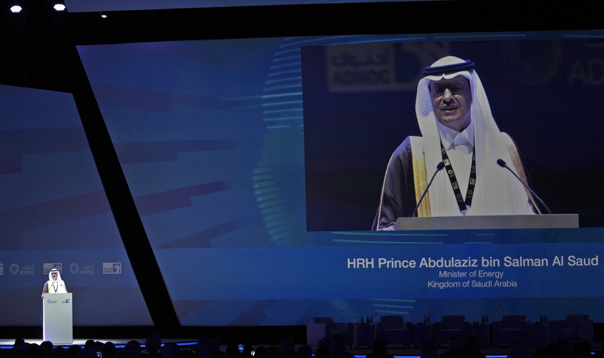 Saudi Araabia prints ja energiaminister Abdulaziz bin Salman võib nafta hinnaga rahul olla.