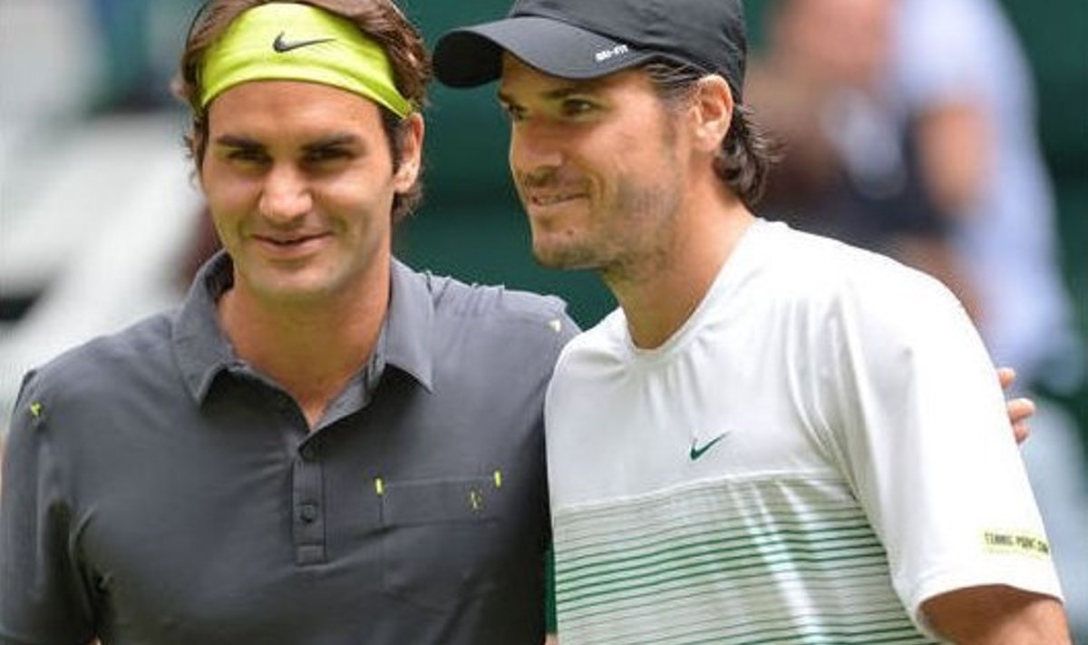 Roger Federer ja Tommy Haas