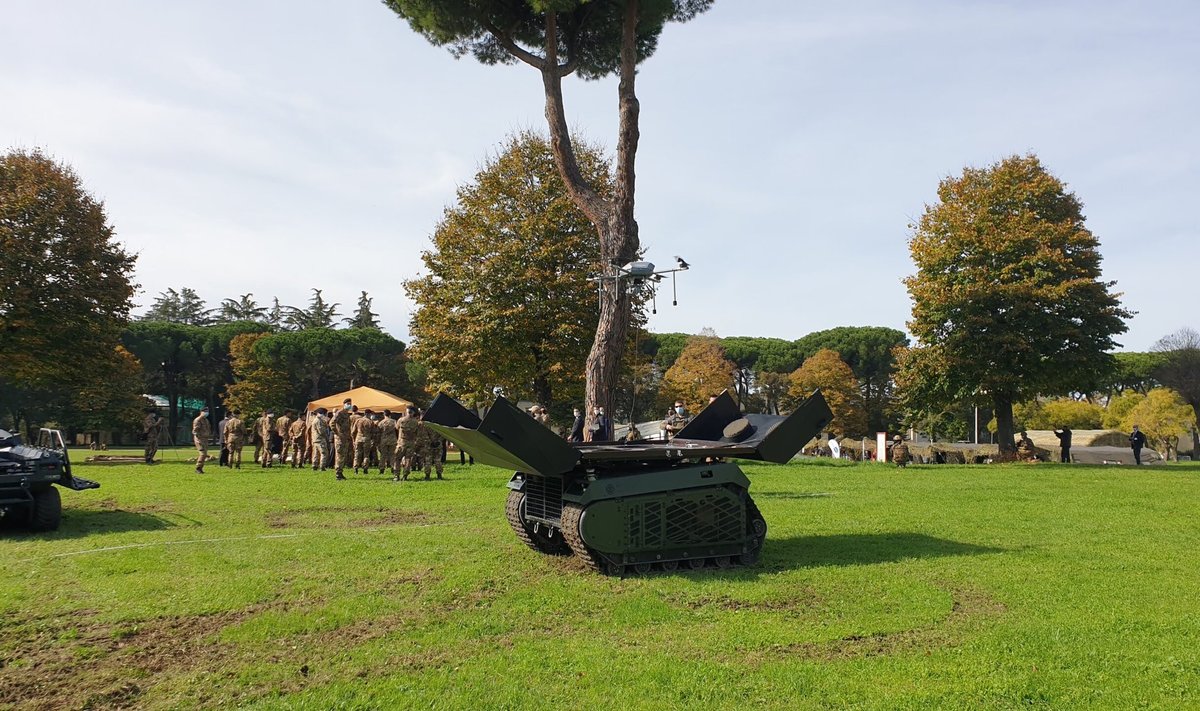 Itaalia armee korraldatud robootika ja autonoomsete süsteemide demonstratsioon