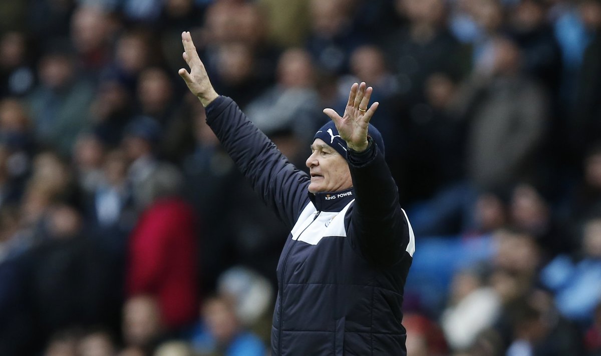 Leicesteri peatreener Claudio Ranieri jäi ühest olulisest taustajõust ilma.