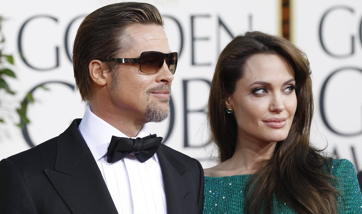 Brad Pitt ja Angelina Jolie aastal 2011