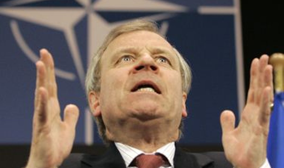 NATO peasekretär Jakob Gijsbert "Jaap" de Hoop Scheffer