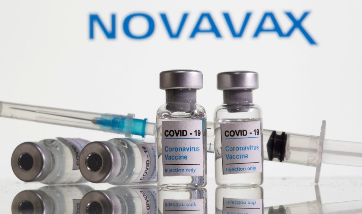 Illustreerival eesmärgil: Novavaxi koroonavaktsiin (foto: REUTERS / Scanpix)