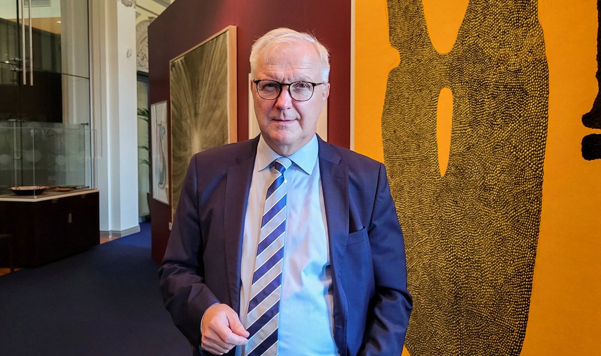 Tänavu Euroopa Keskpangalt veel kahte intressilangetust oodata on mõistlik, ütles Soome keskpankur Olli Rehn.