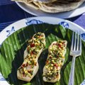 Särisevat jaani! | Banaanilehel grillitud aasiapärane kalafilee