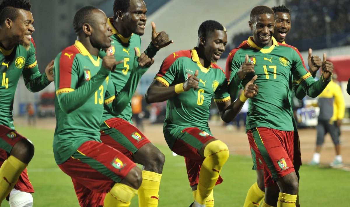 Kameruni jalgpallurid. Pilt on illustratiivne.
