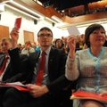 ФОТО: Съезд СДПЭ окончательно утвердил объединение с Русской партией Эстонии