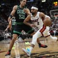 VIDEO | Miami Heat jõudis finaalist võidu kaugusele
