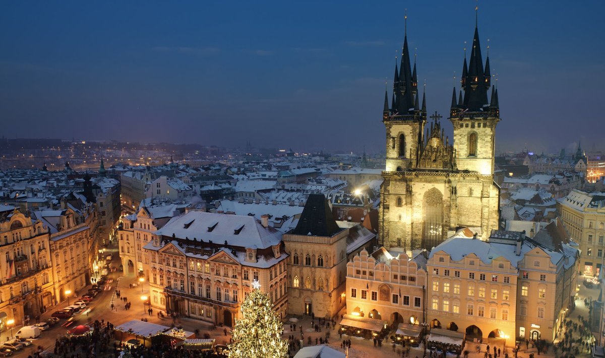 Praha jõuluajal