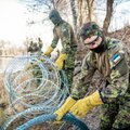 Эстонский контингент вернулся из Польши: гибридная атака Беларуси отражена