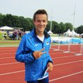 Молодой эстонский прыгун - серебряный призер Олимпийского фестиваля!