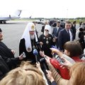 ФОТО: Смотрите и читайте, кто встречал патриарха Кирилла в Таллиннском аэропорту
