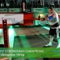 ESTONIA vs MHP STRONGMAN CHAMPIONS LEAGUE-Viikingpress 150 kg