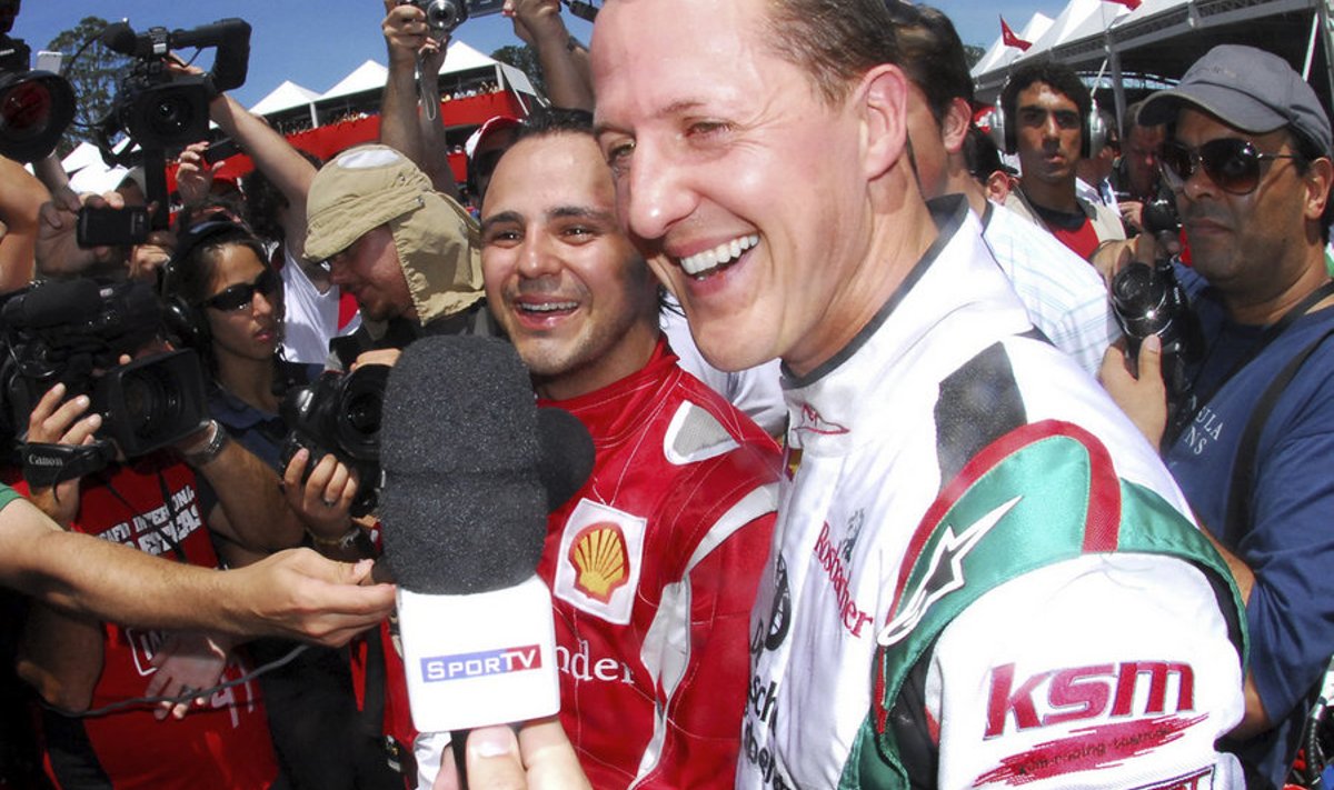Massa ja Schumacher