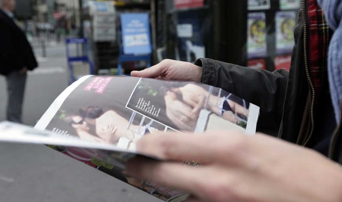 Kurikuulsate piltidega Prantsuse ajakiri Closer (Foto: AFP/Scanpix)